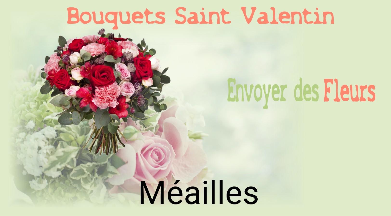 Roses de Saint-Valentin livrées à Méailles